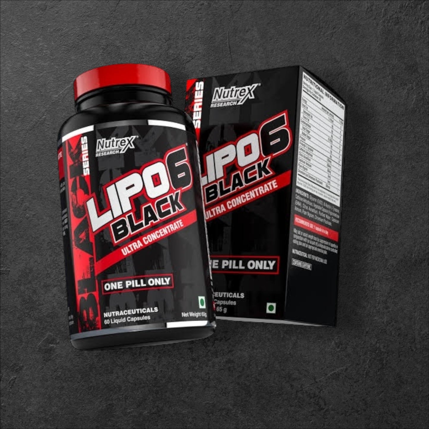 π₯ LIPO 6 BLACK (Ultra Concentrate) - One Pill. Pure Burn.