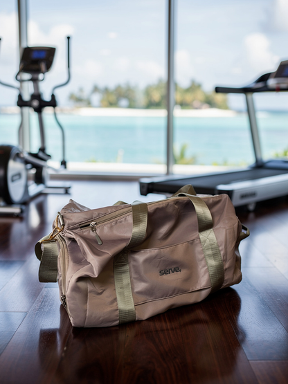 Secret Santa Gym Duffel 🎒